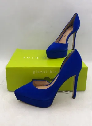 New Gianni Bini Women's Cassalla Cool Cobalt Stiletto Pump Heels - Size 8.5M