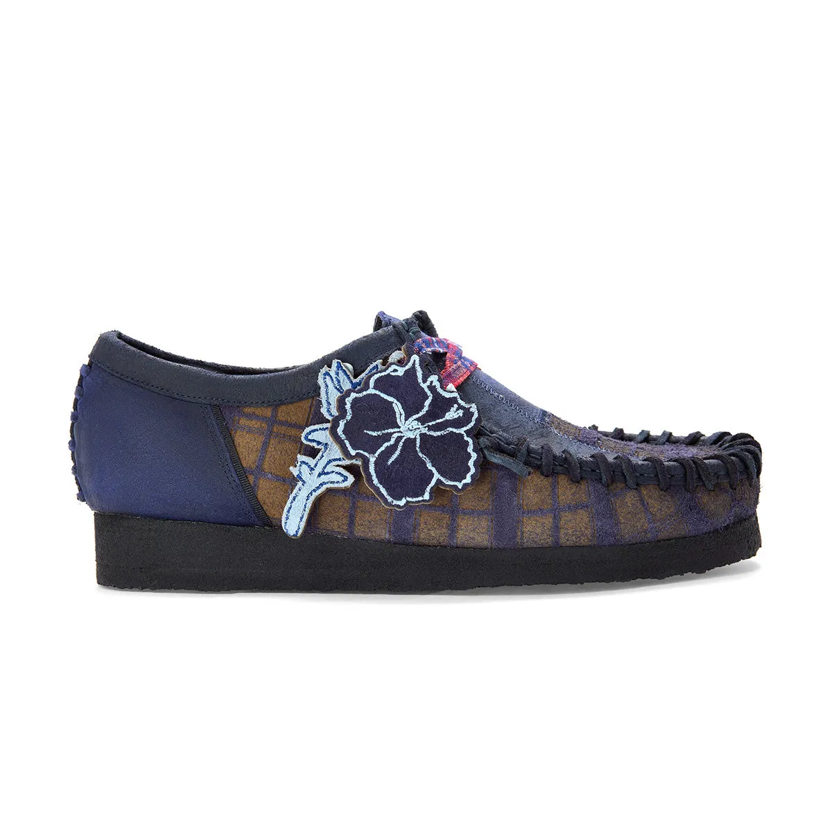   Nicholas Daley Wallabee 'Navy Combi' Spin Step