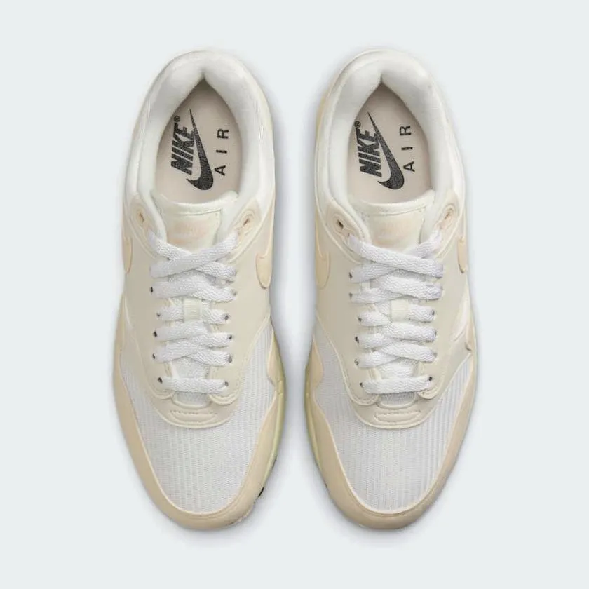 Tensile Weave Structure Ventilation Ports Design Nike Air Max 1 Women's ??Guava Ice?? Leather Trainers DZ2628 111