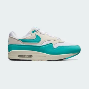 non - slip safety Nike Air Max 1 Women's White Mesh Running Trainers DZ2628 107