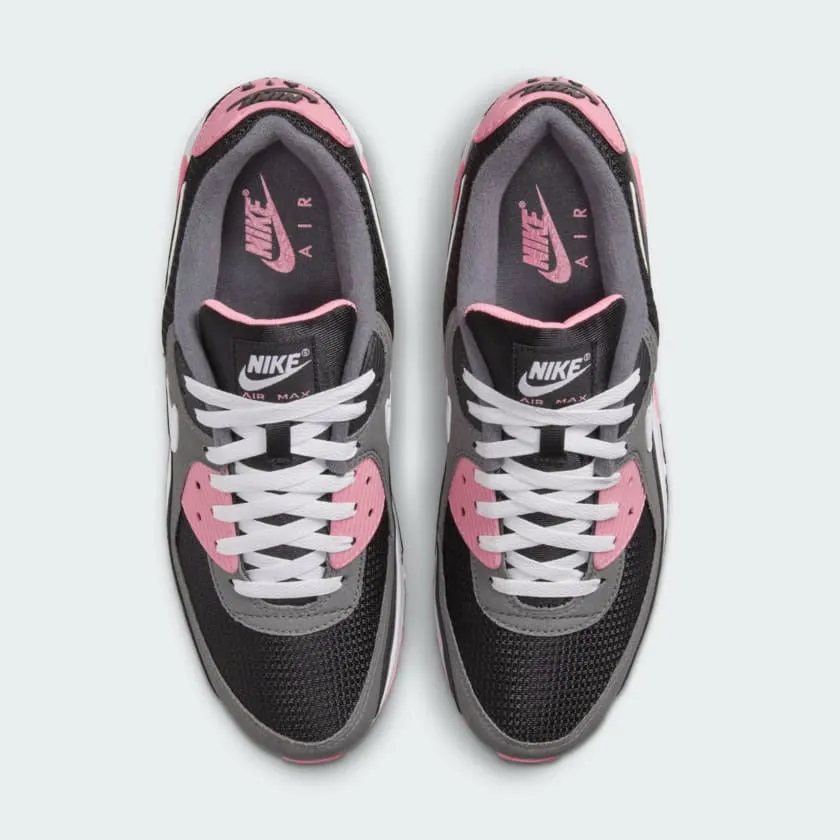 Nike Air Max 90 Men's Running Trainer Black HF9190 001 Maximum Grip