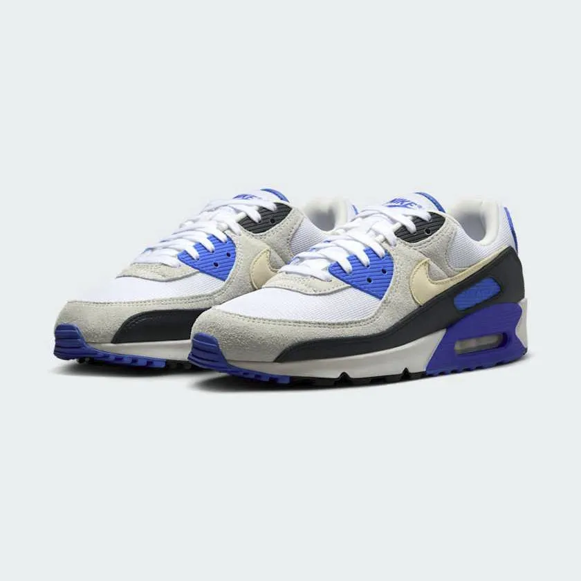 youth sizes Internal Support Sling Nike Air Max 90 Premium Men's White Trainers HF3449 100