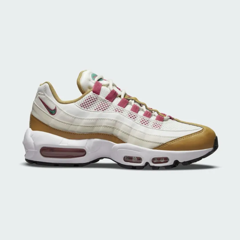 Nike Air Max 95 Women's DH1632 100 visible lacing shoes daylight