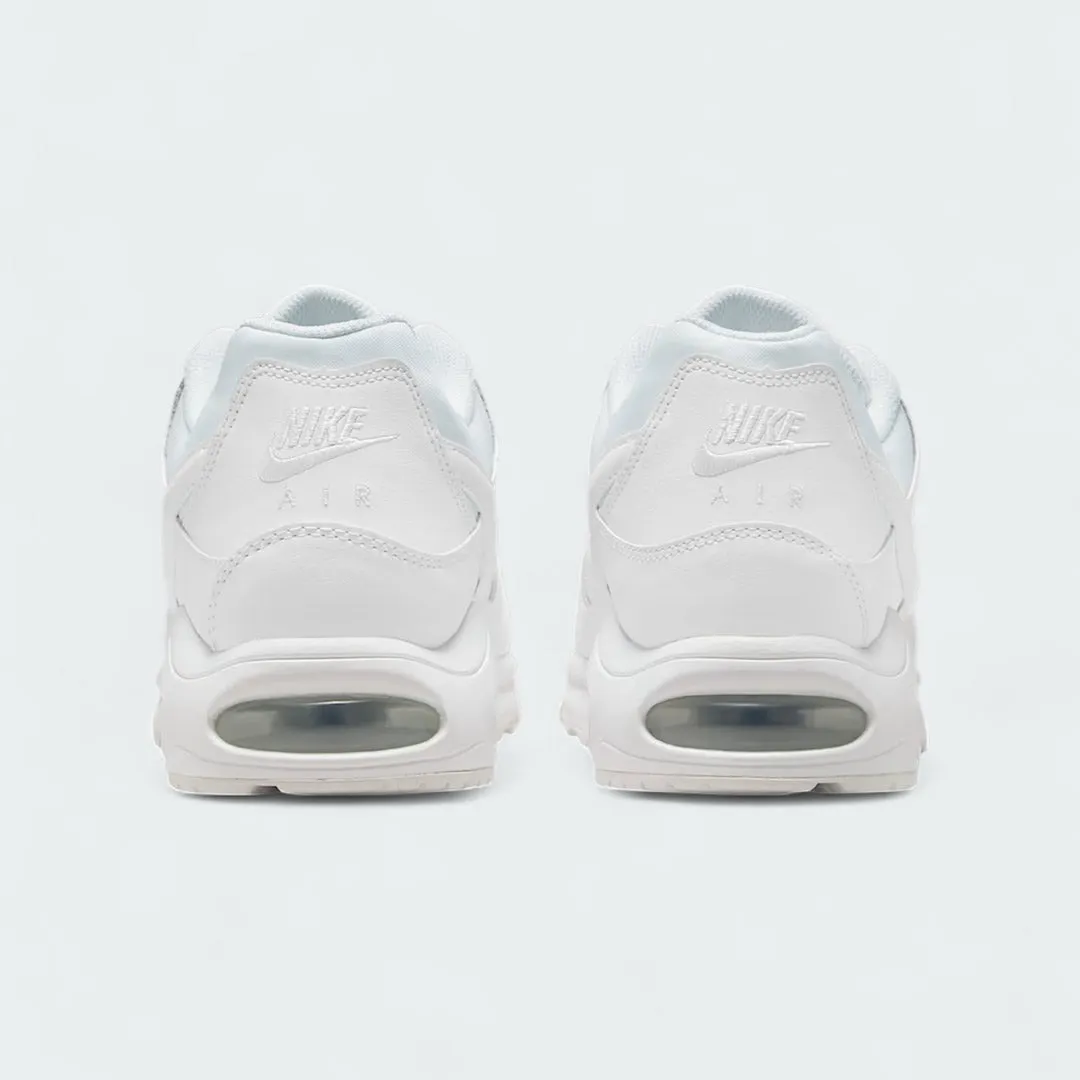 Nike Air Max Command Men's Leather Trainers White 749760 102 Orthotic Compatibility Anatomically Contoured Fit