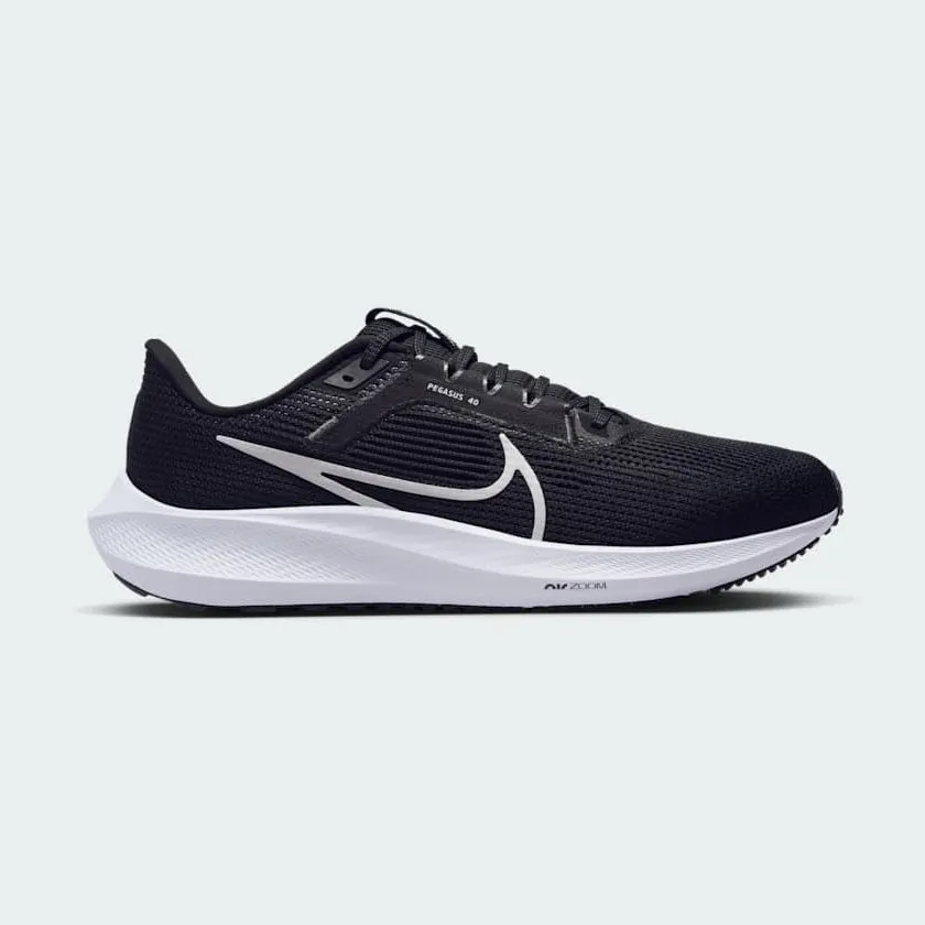 Nike Air Zoom Pegasus 40 Men's Black Running Trainers DV3853 001 Thermo Bonded Seams field shoes