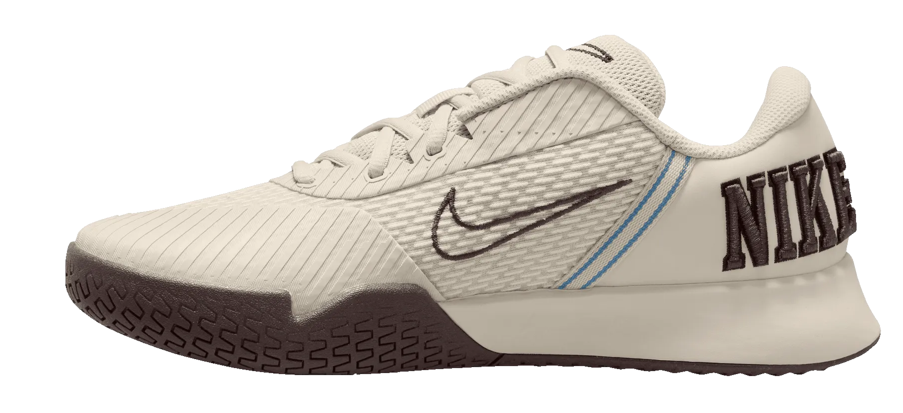 Nike Air Zoom Vapor Pro 2 HC Premium White-Brown Heritage Tennis Shoes