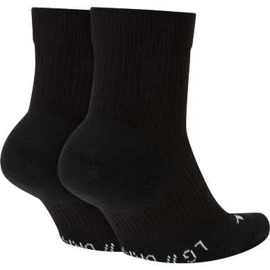Nike Court Multiplier Max Tennis Ankle Socks in Black