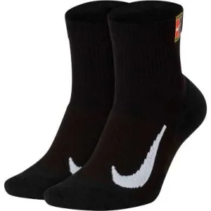 Nike Court Multiplier Max Tennis Ankle Socks in Black