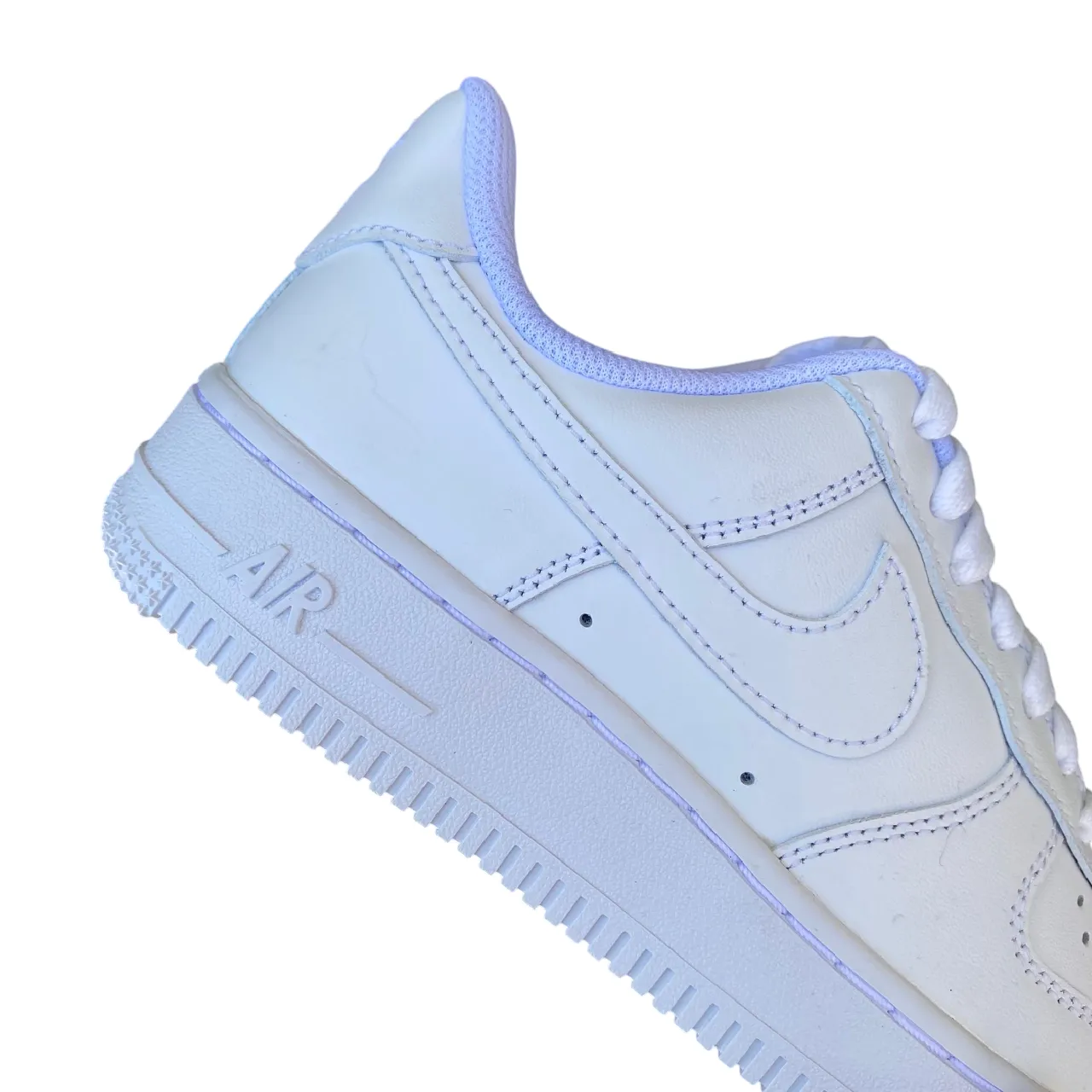 Nike DD8959-100 Air Force 1 '07 Bianco - Sneakers Donna Stile Iconico Glossy - finish speed ropes