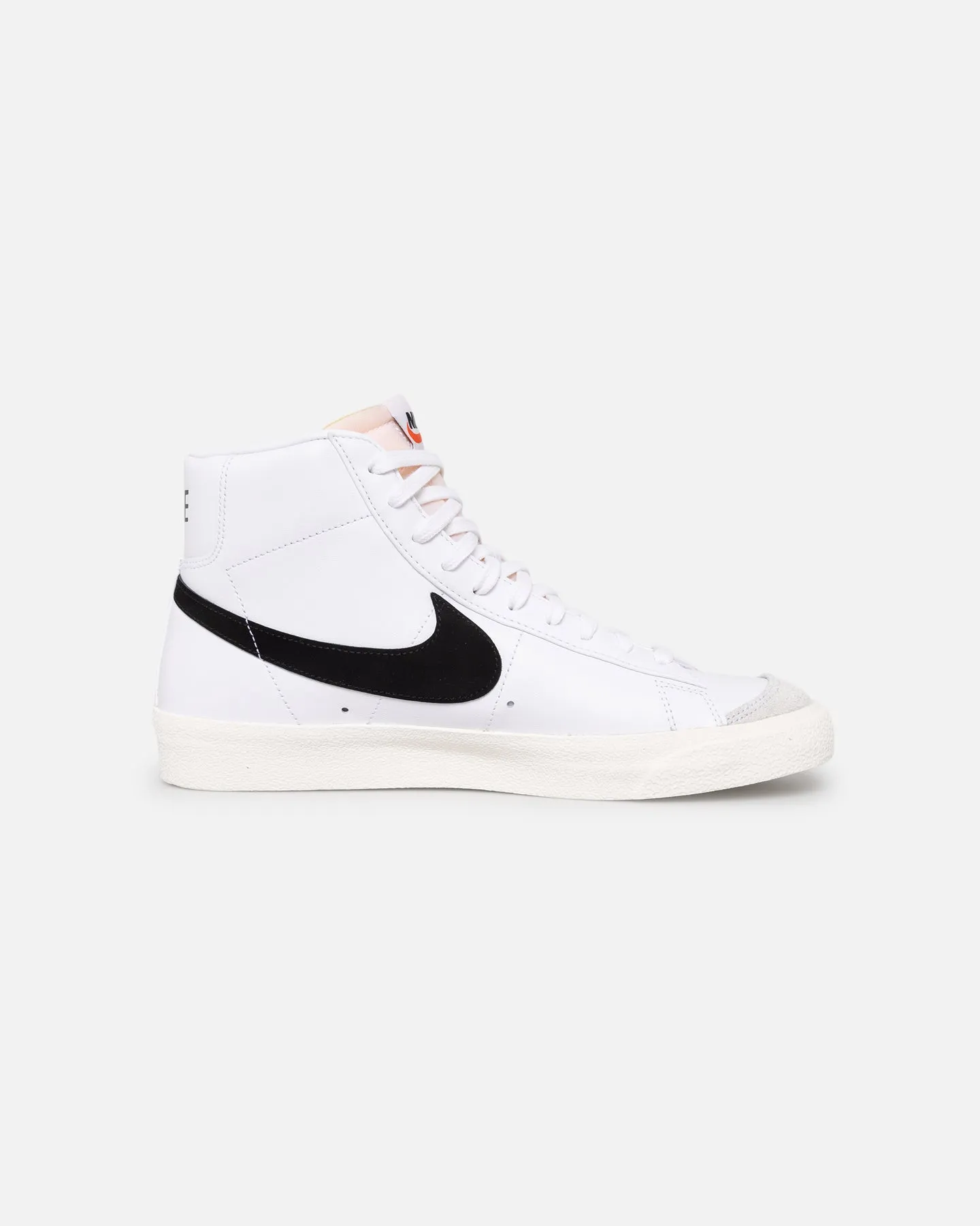 Nike Men's Blazer Mid '77 Vintage White/Black SlipResistant