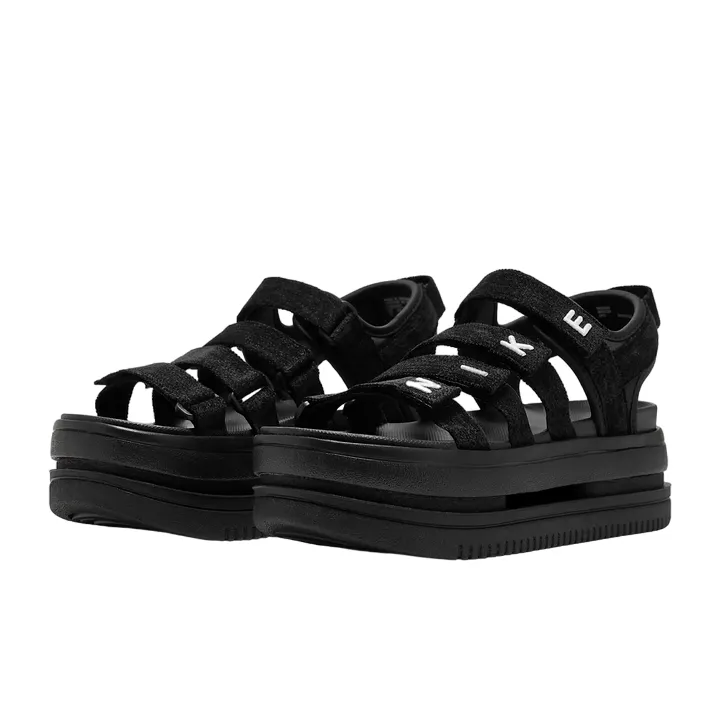 Float Comfort Nike sandalo da donna Icon Classic SE FJ2595-001 nero