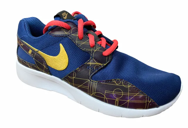 Nike scarpa ra ginnastica per ragazzi Kaishi GS 749531 401 blu oro Reinforced Heel Clip commemorative running option