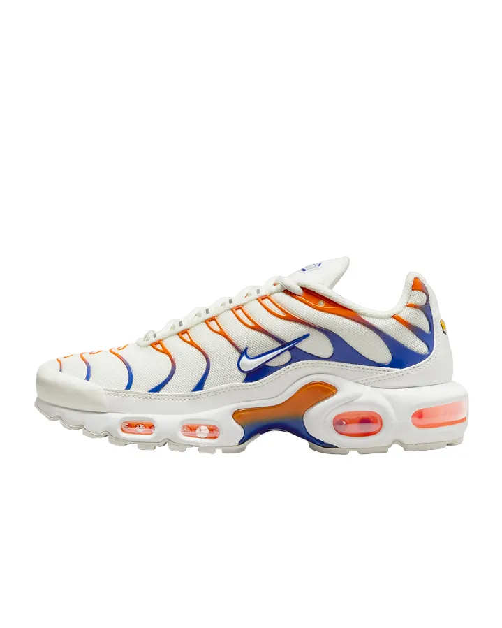 Nike scarpa sneakers Air Max Plus Tn da donna DZ3670 103 bianco-blu-arancio Washable