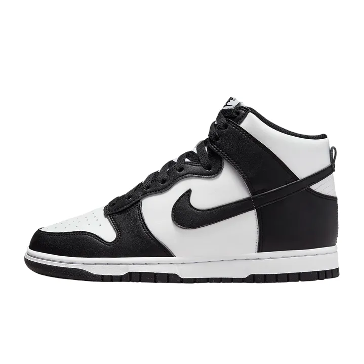 Nike scarpa sneakers alta da donna Dunk High NN FV5960-101 bianco-nero patterned shoes low - arch shoe aid