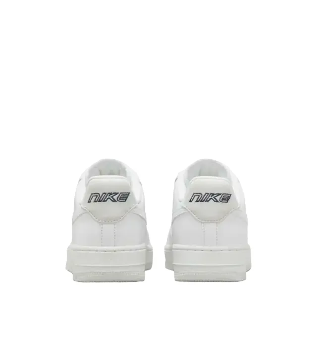 Nike scarpa sneakers da donna Air Force 1 '07 LX DZ2708 102 bianco grigio Shock Absorption Midsole
