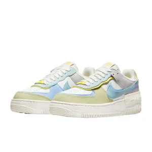 Nike scarpa sneakers da donna Air Force 1 Shadow DR7883-100 sabbia-olio di oliva Neutral Stability