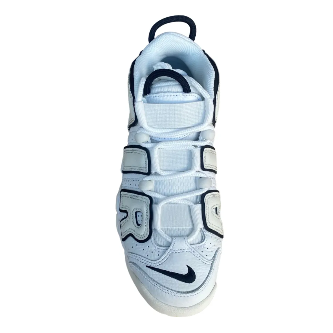 Nike scarpa sneakers da donna Air More Uptempo DO6718-100 bianco nero anti - odor running gear