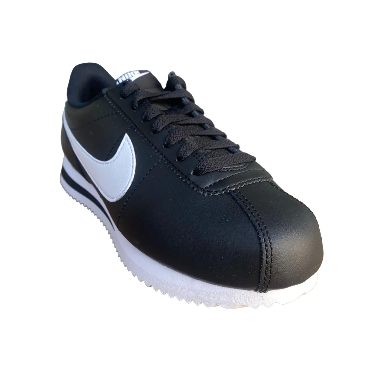 Nike scarpa sneakers da donna Cortez DN1791-001 nero bianco Fashionable Adaptive Heel Cradle