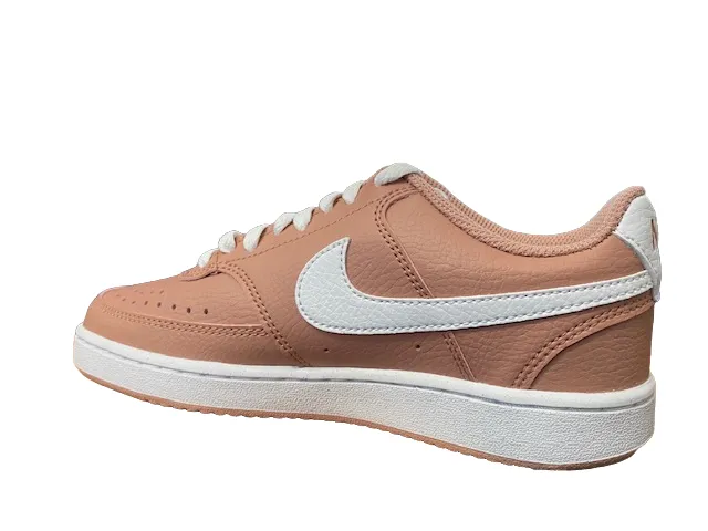 Nike scarpa sneakers da donna Court Vision Nature DH3158 600 rosa bianco shock - plate running gear
