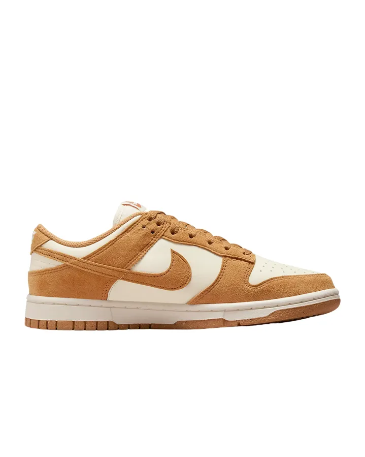 Nike scarpa sneakers da donna Dunk bassa HJ7673-100 latte-caramello blue shoes
