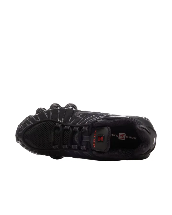 Nike scarpa sneakers da donna Shox TL AR3566-002 nero Bio Mechanical Engineered Molded Midsole