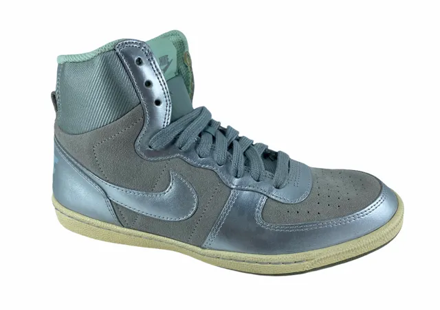 Nike scarpa sneakers da donna Terminator Lite 599435 001 grigio-argento weekend running shoe time frame