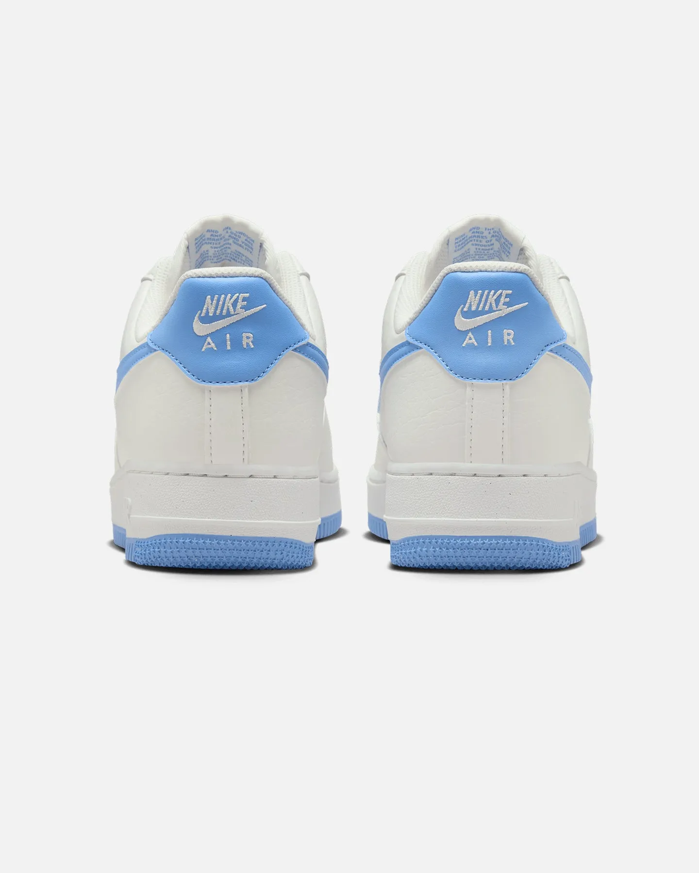 Nike Women's Air Force 1 '07 Next Nature Sail light shoes Quick Dry Interior