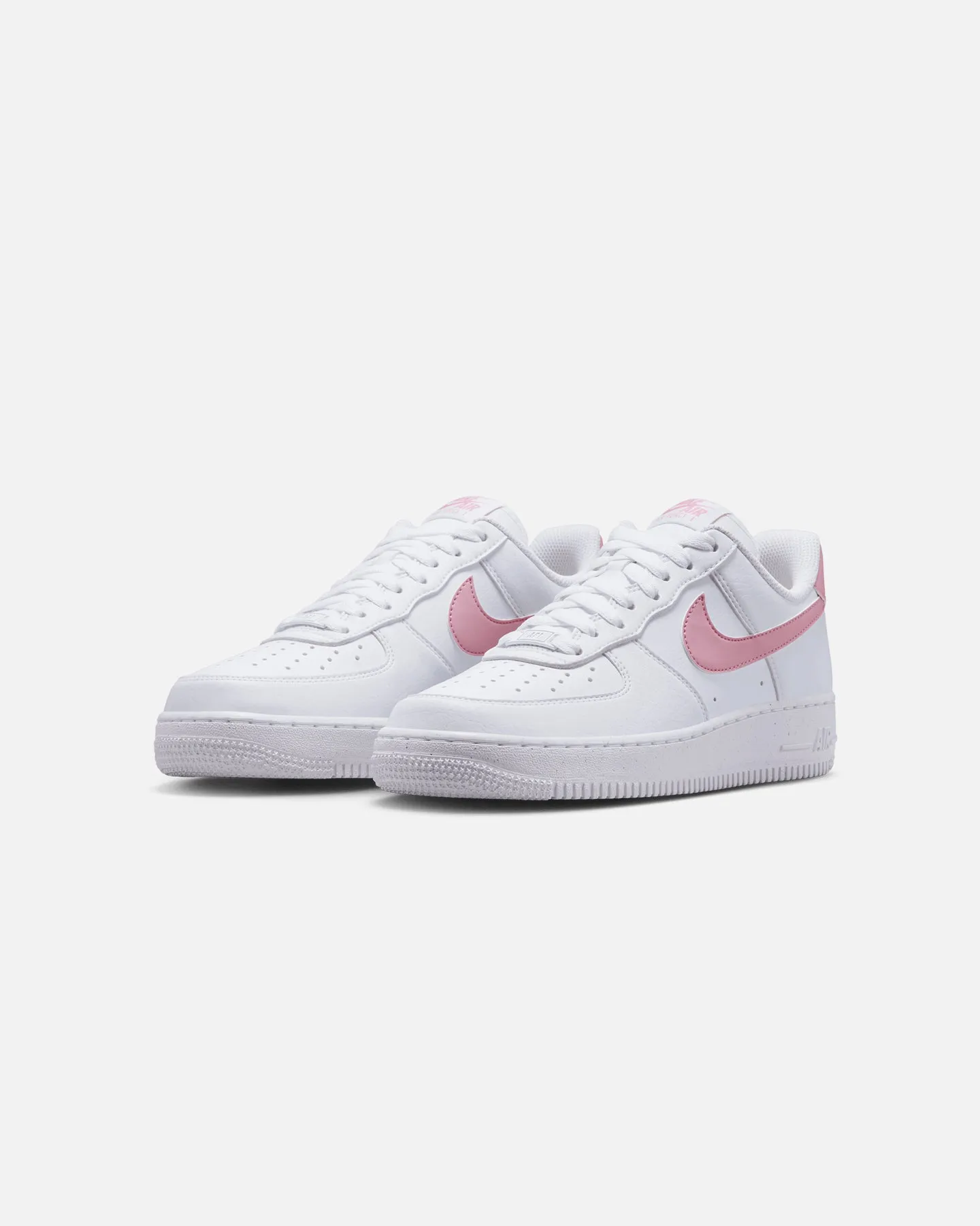 wrinkle - resistant running wear Nike Women's Air Force 1 '07 Next Nature White/Pink