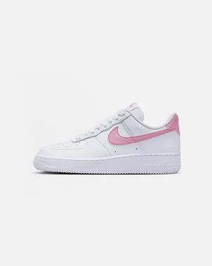 Nike Women's Air Force 1 '07 Next Nature White/Pink orthotic insole shoes