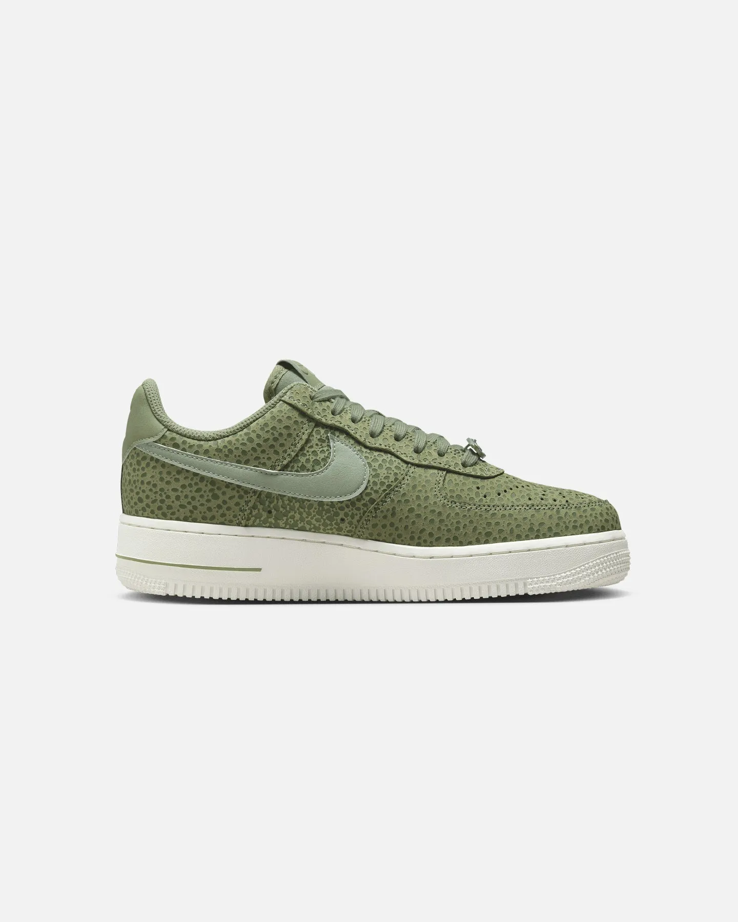 Nike Women's Air Force 1 '07 Premium Sesame/Oil Green Bonded Overlays
