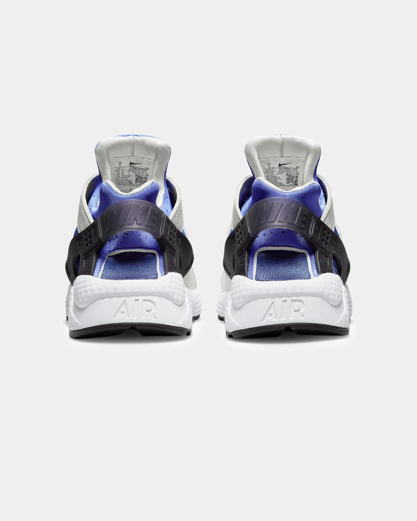 Nike Women's Air Huarache White/Black-Lapis-Deep Royal Blue running balance training