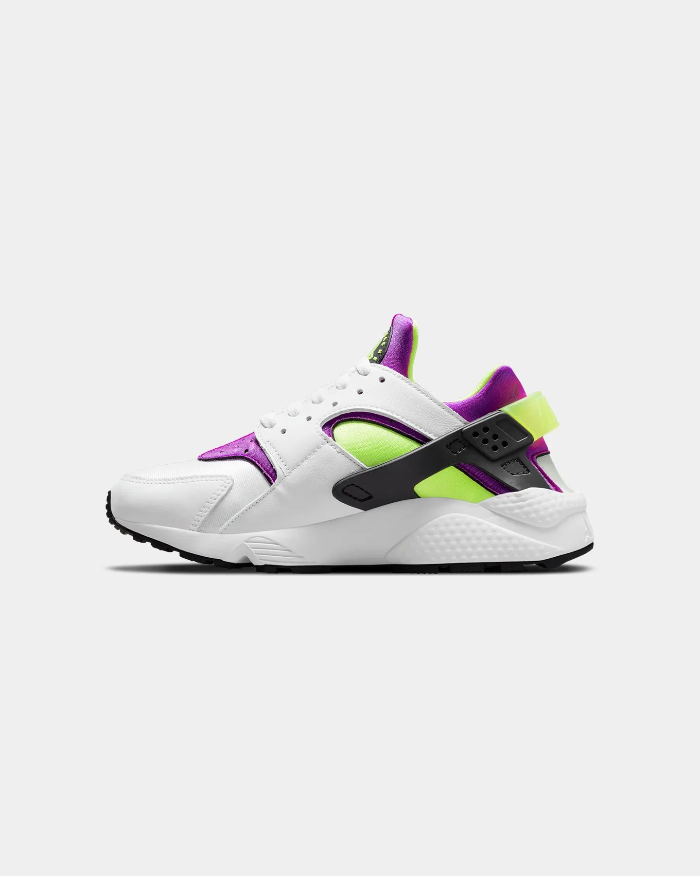 sole Nike Women's Air Huarache White/Neon Yellow