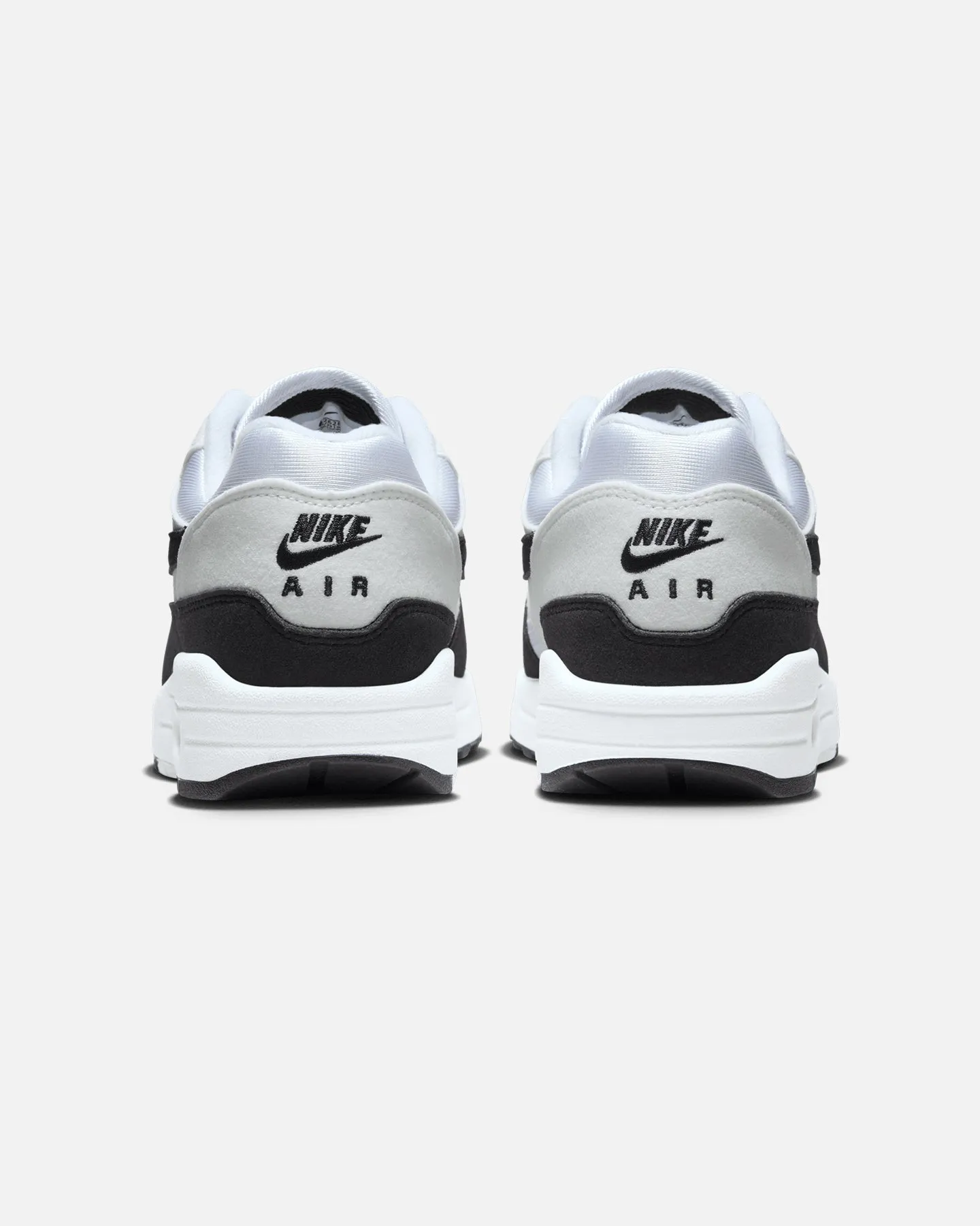 Nike Women's Air Max 1 '87 White/Black padded - lining shoes Shock Diffusion