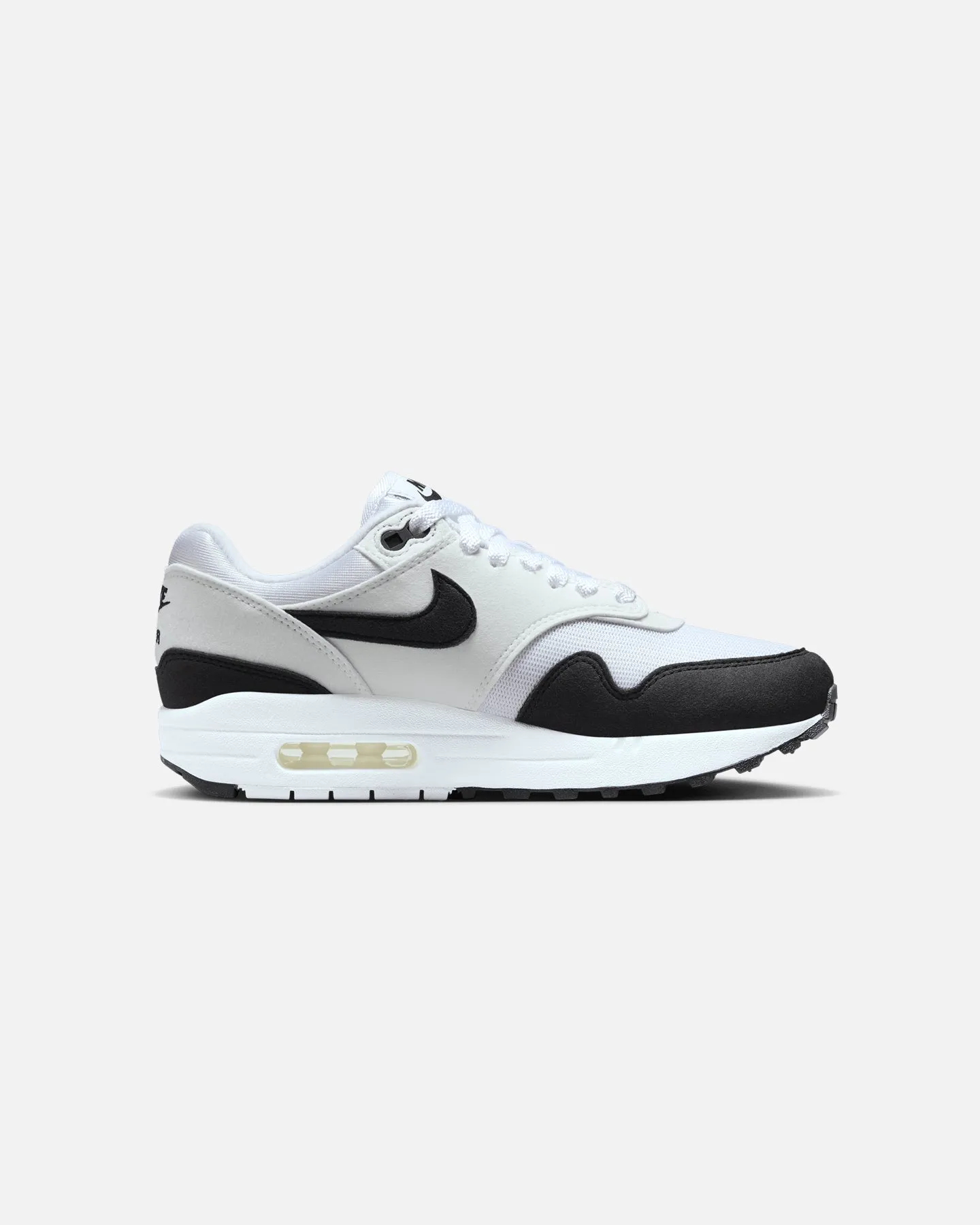 Nike Women's Air Max 1 '87 White/Black marathon runner
