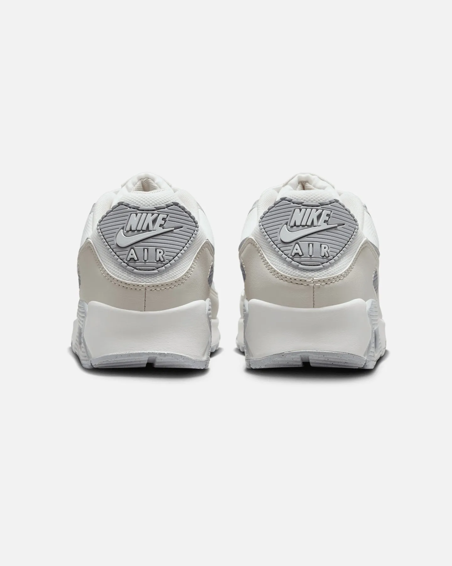 running in a cantilever bridge area shoes midfoot - strike shoe answer Nike Women's Air Max 90 Summit White/Wolf Grey
