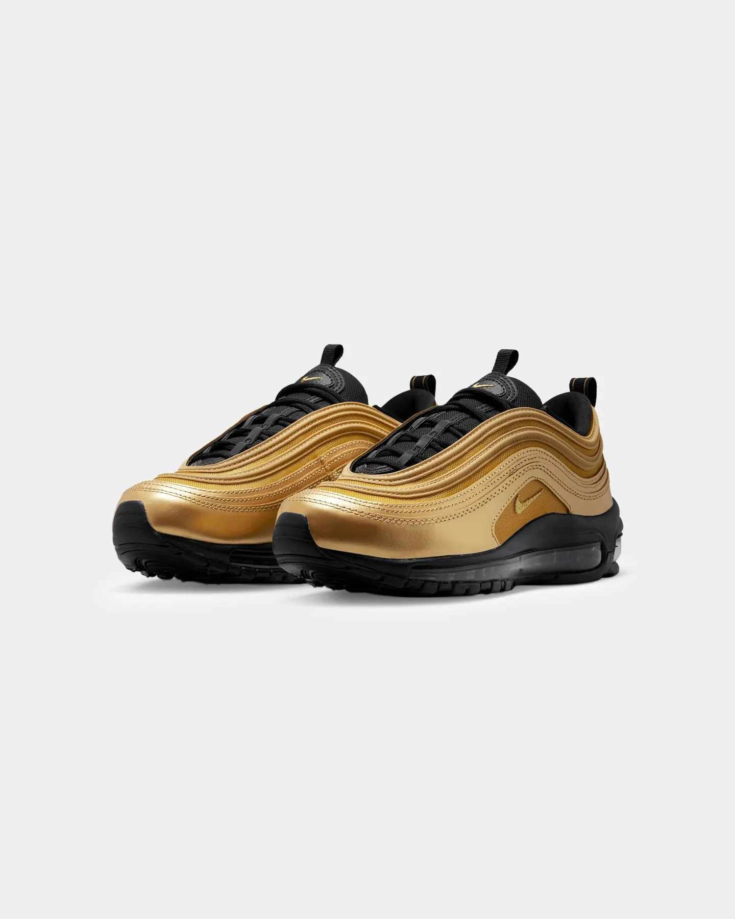 Nike Women's AIr Max 97 Wheat Gold/Wheat Gold-Black Dynamic Flex Notches