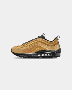Nike Women's AIr Max 97 Wheat Gold/Wheat Gold-Black 10k - running shoes