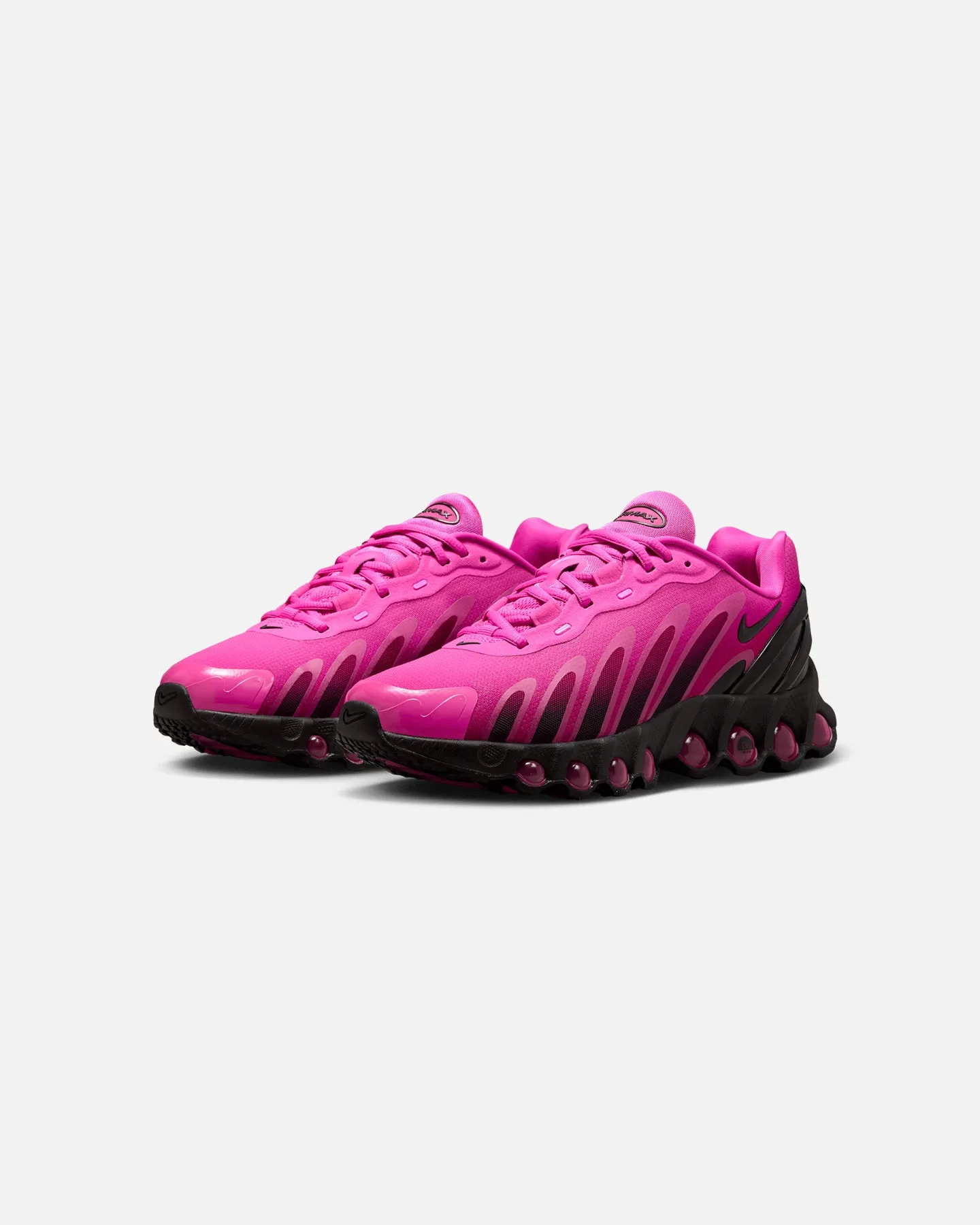 Roll Bar running for energy boost Nike Women's Air Max DN8 "Hyper Pink" Fuschia