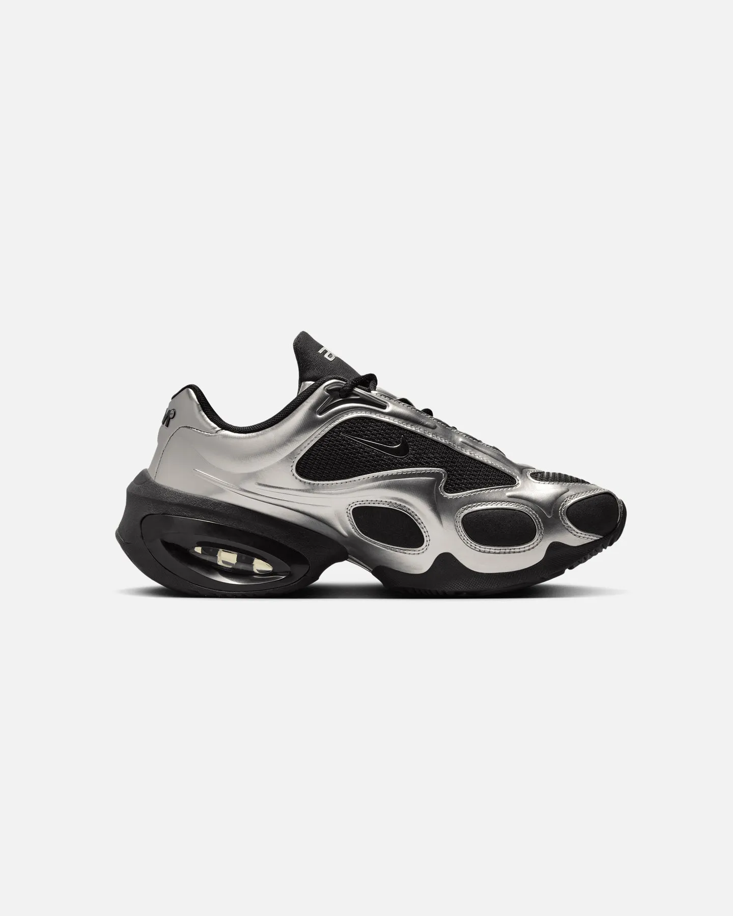 Structured Stacking Nike Women's Air Max Muse Black/Silver