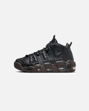 Nike Women's Air More Uptempo Black/Anthracite adjustable fit shoes