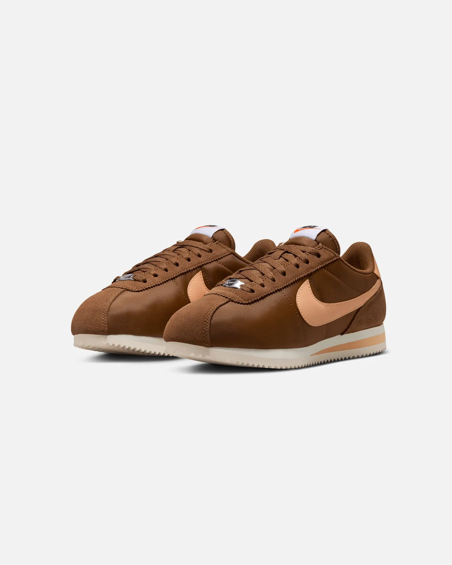 Nike Women's Cortez Textile Lt British Tan Snug Ankle Support