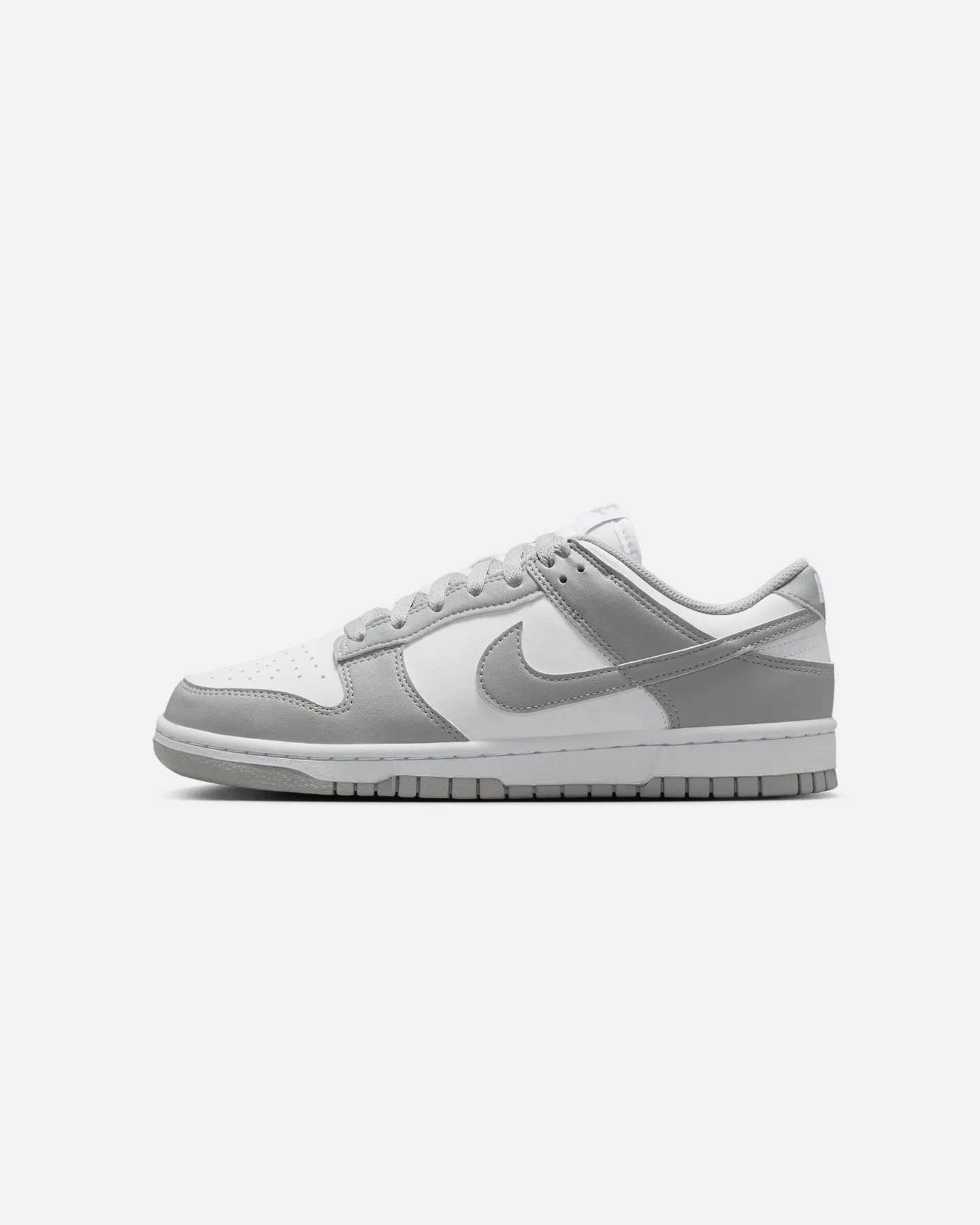 Airflow Optimized Frame Nike Women's Dunk Low Next Nature "Grey" White/Smoke Grey