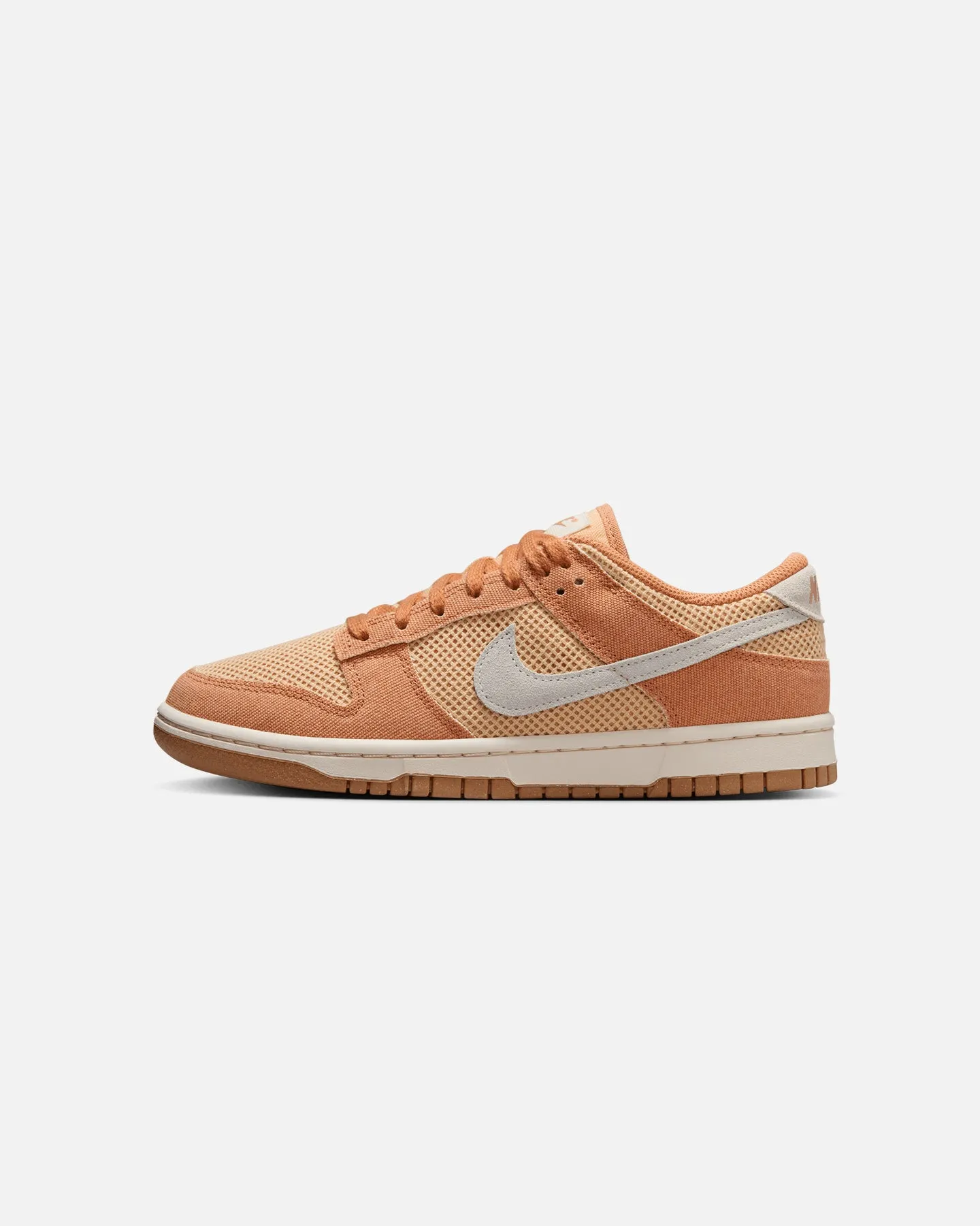 wide widths Nike Women's Dunk Low Next Nature SE "Summer" Amber/Pale Ivory