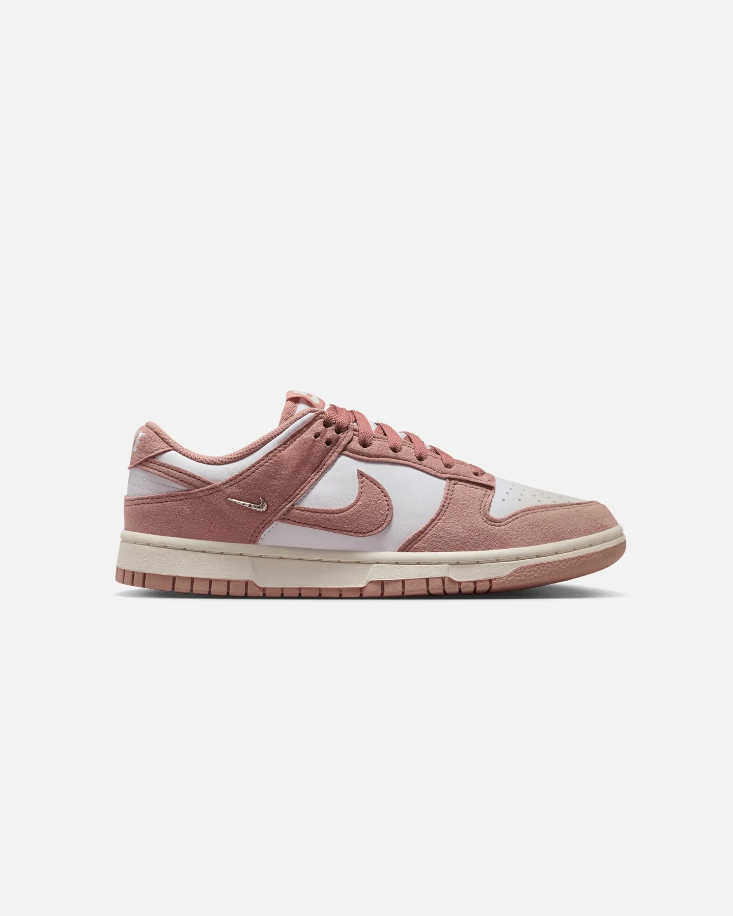 Nike Women's Dunk Low "Suede Pack" White/Pink fast - paced running shoes