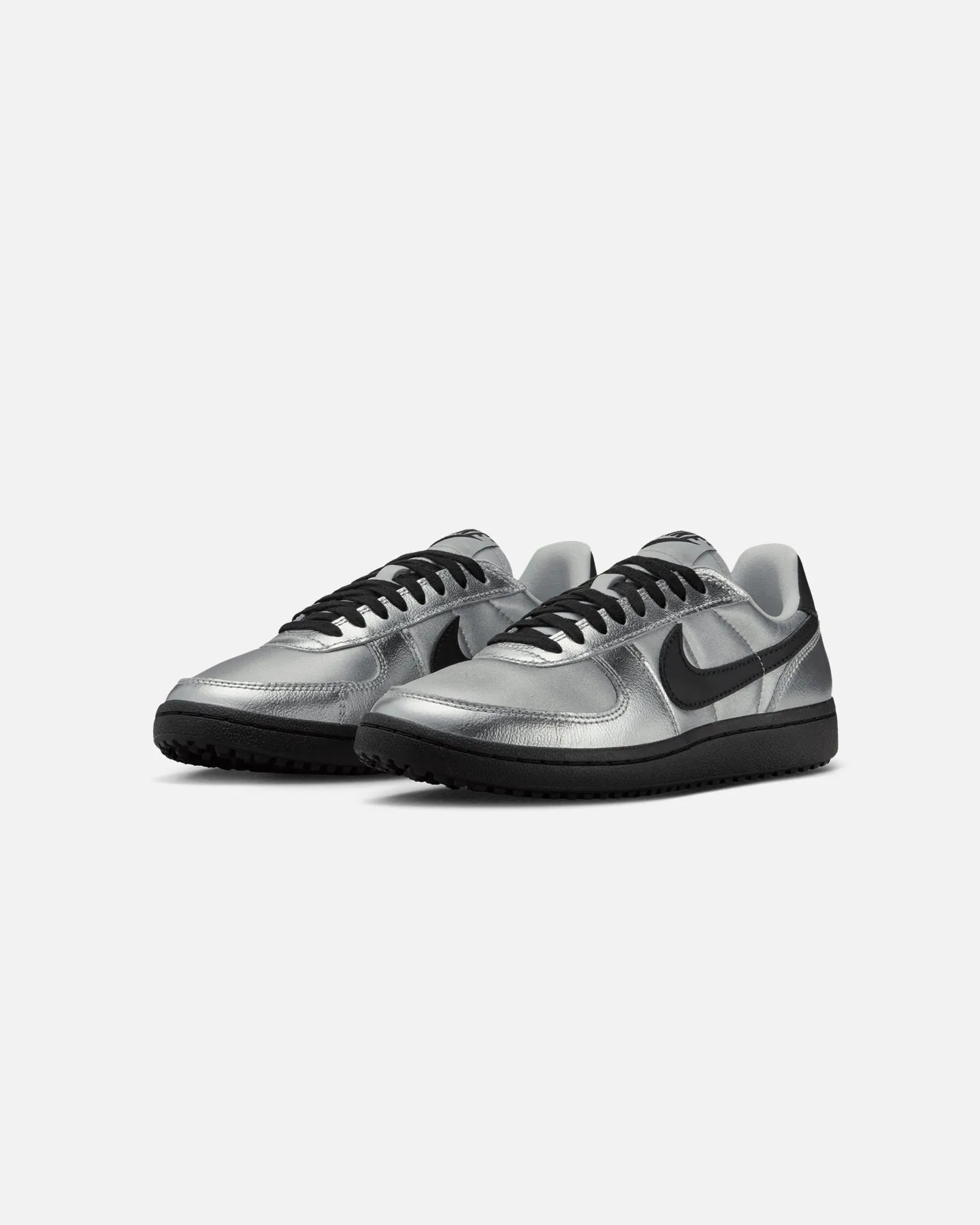 Nike Women's Field General Silver/Black premium - running synthetic shoes