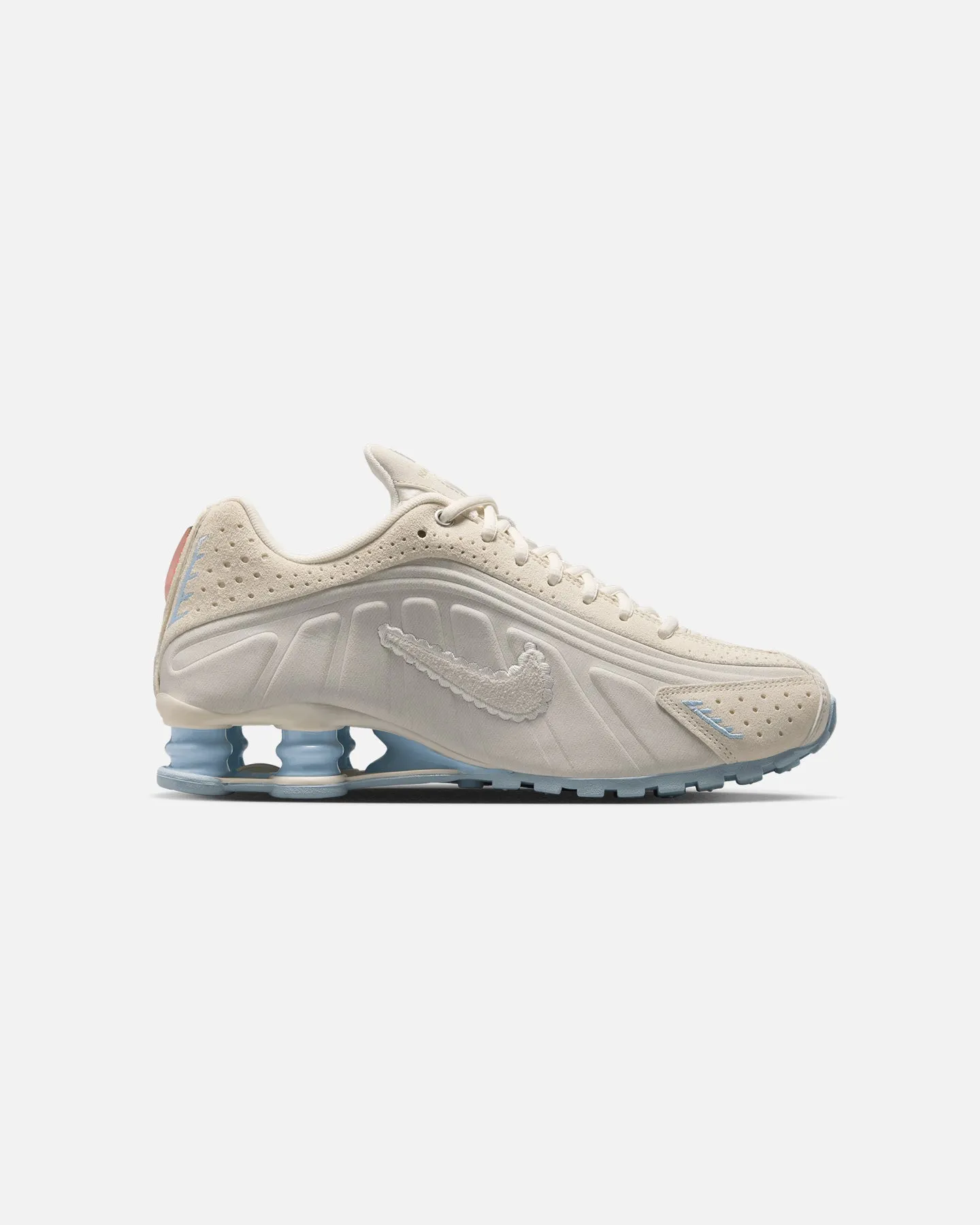 Nike Women's Shox R4 Pale Ivory Indoor Workout Step - up comfort