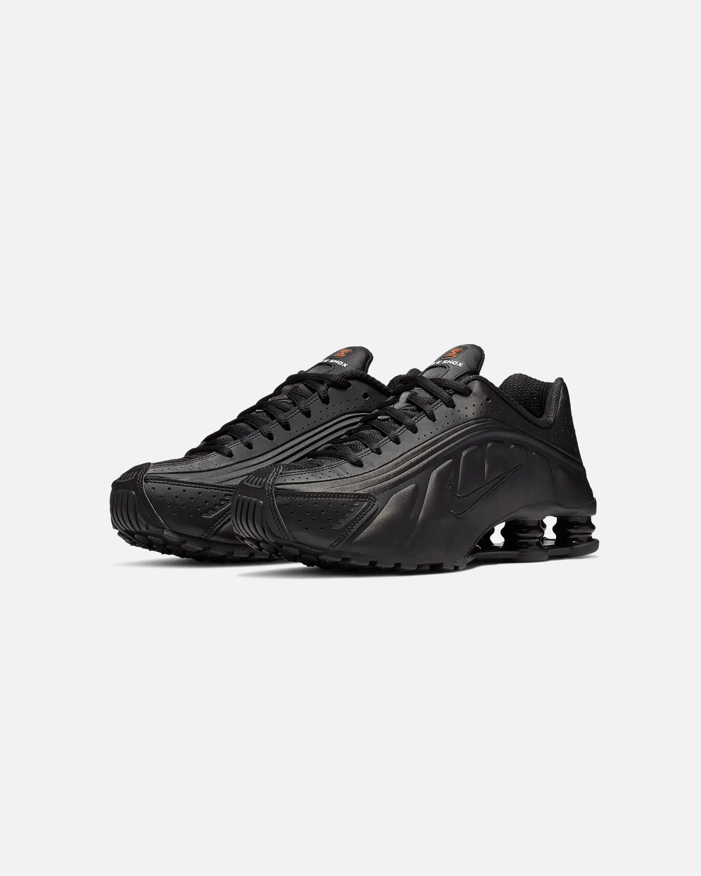 Motion Response herringbone - design shoes Nike Women's Shox R4 "Black" Black/Black