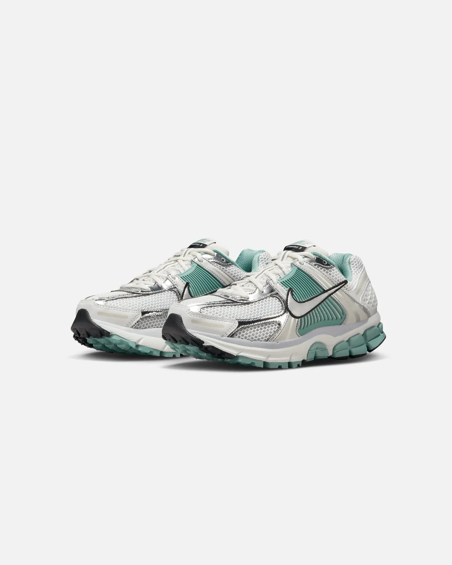 autumn use men's sports shoes Nike Women's Zoom Vomero 5 Summit White/Metallic Silver-Wolf Grey