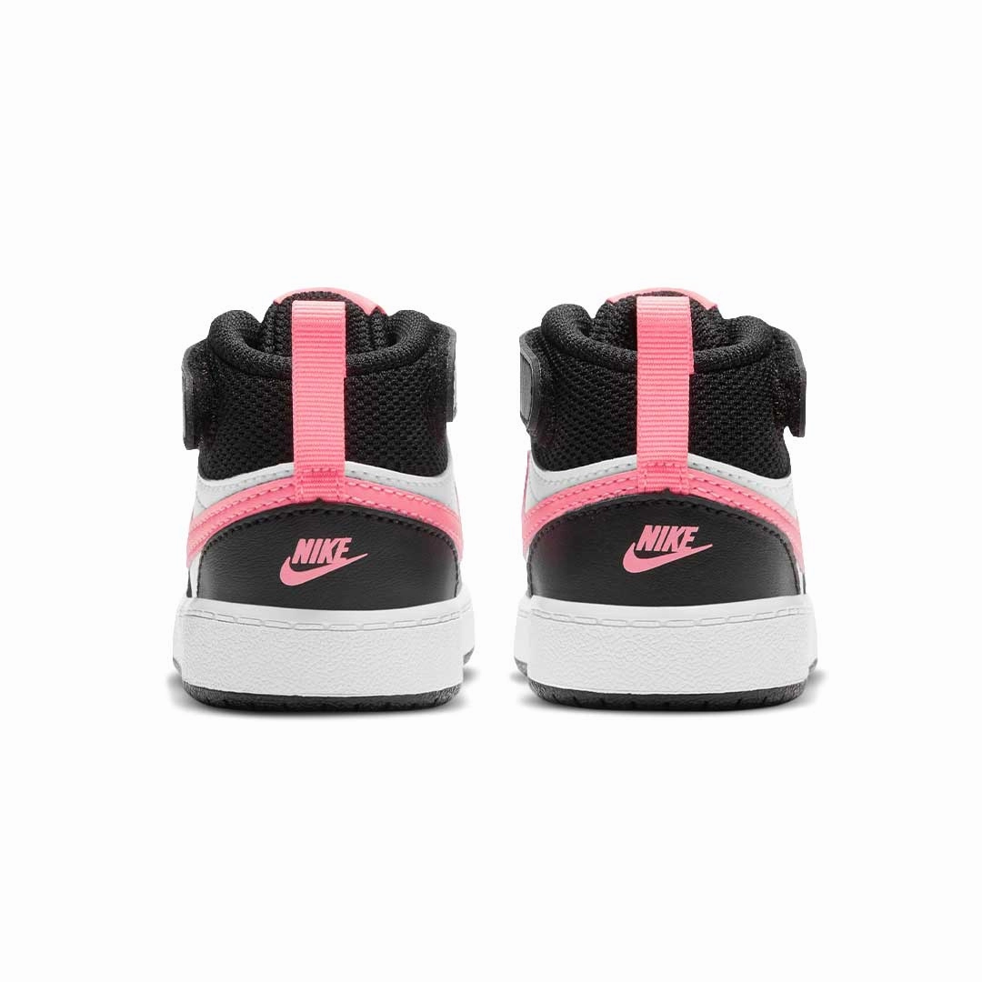 Comfy Fit Anti Fatigue System Nike - Kids' (Infant) Court Borough Mid 2 Shoes (CD7784 005)