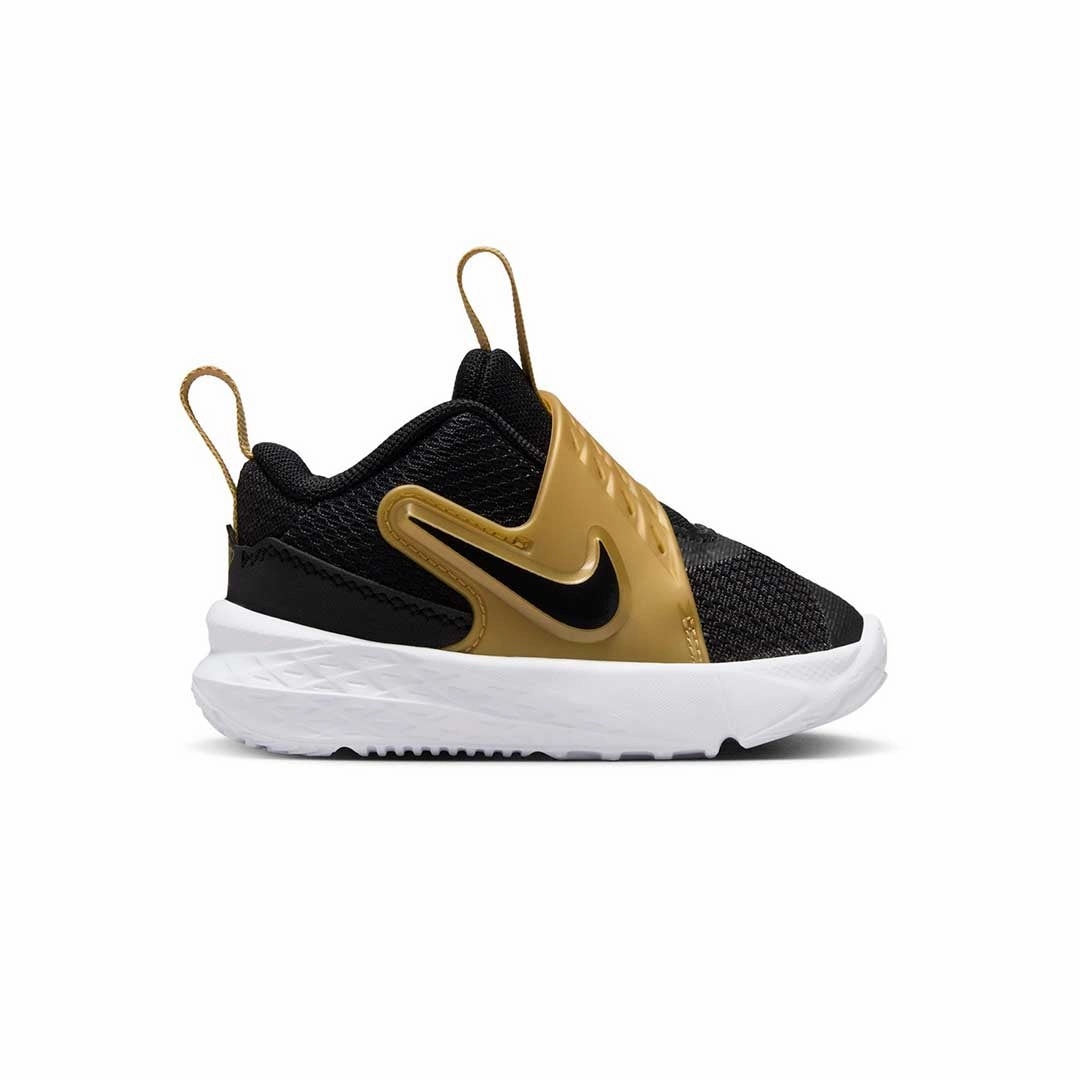 Nike - Kids' (Infant) Team Hustle D 12 Shoes (HF6281 003) Dynamic piece Breathable Form